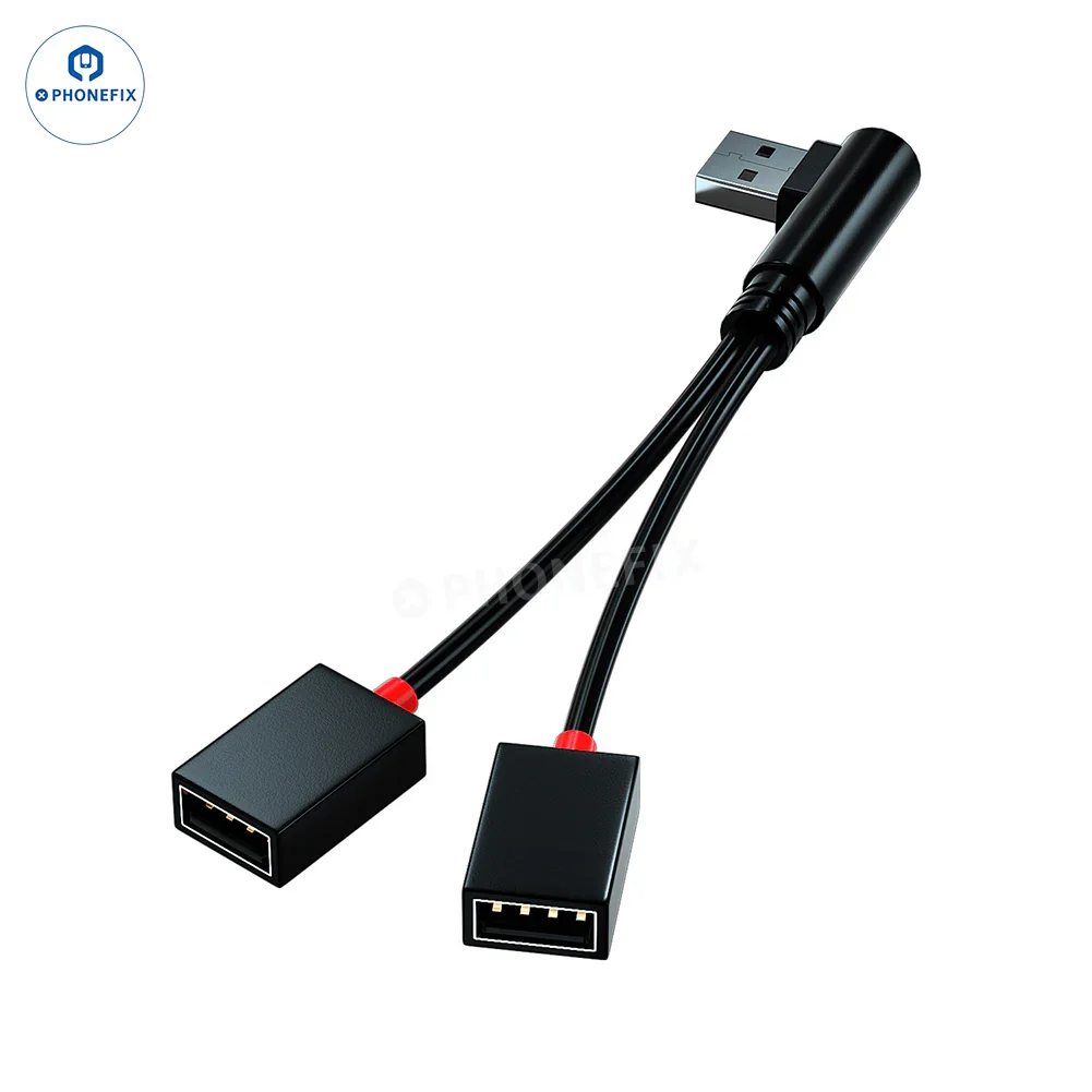 One-to-two USB Extender Splitter Cable for Mobile Phone Charging - Image 8