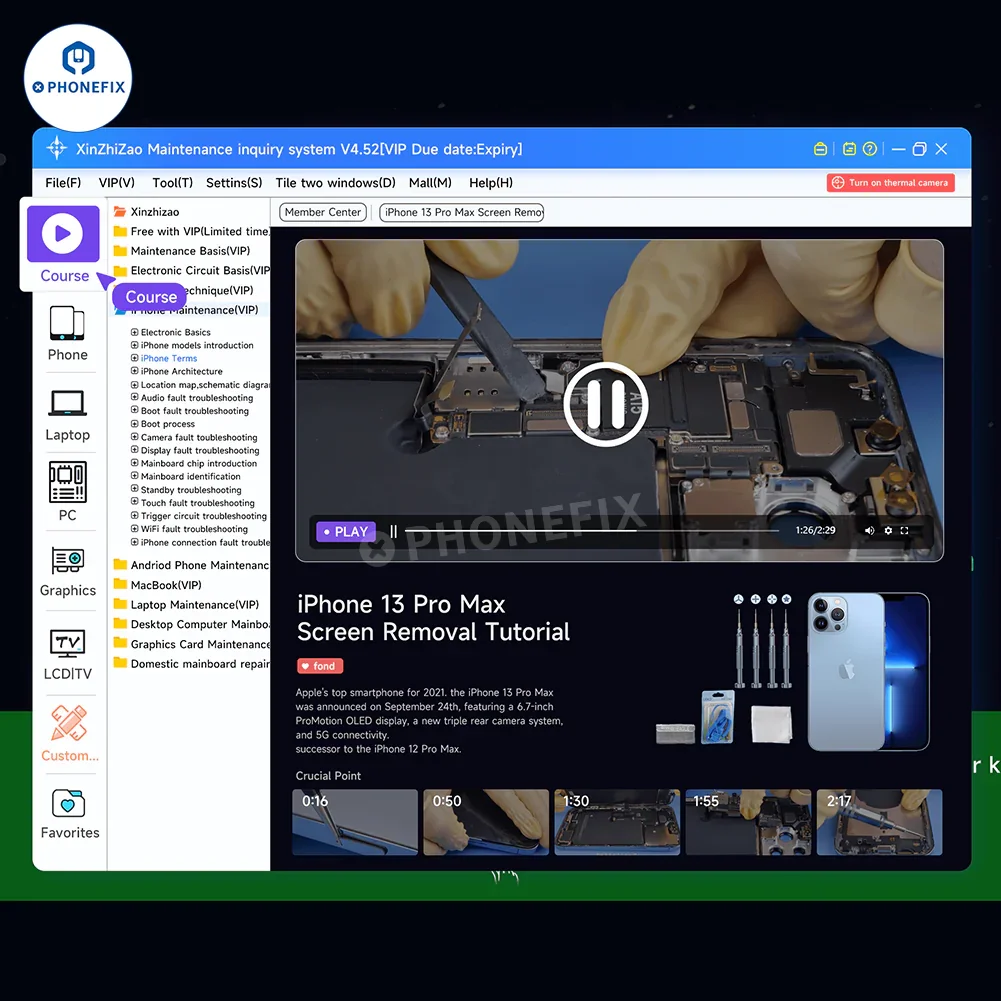 Online Drawing XZZ Schematic Diagrams Tool for Mobile Phone Repair - Image 9