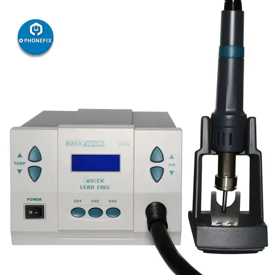 Original QUICK 861DW Hot Air BGA Rework Station 1000W Lead Free - Image 3