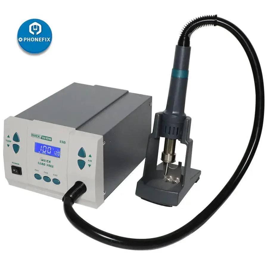 Original QUICK 861DW Hot Air BGA Rework Station 1000W Lead Free - Image 7