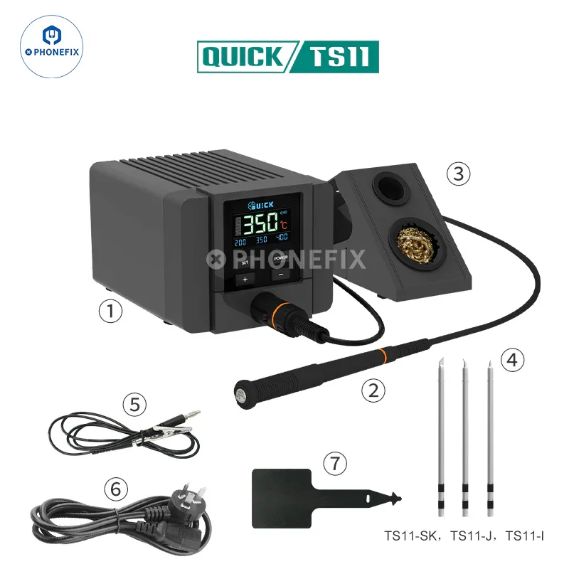 Original QUICK TS11 90W Smart Precision Soldering Station - Image 7