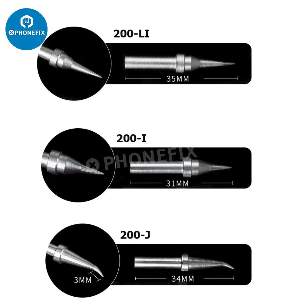 Original Soldering Iron Tip for Quick 203/H 204/H 3202 Welding Station - Image 5