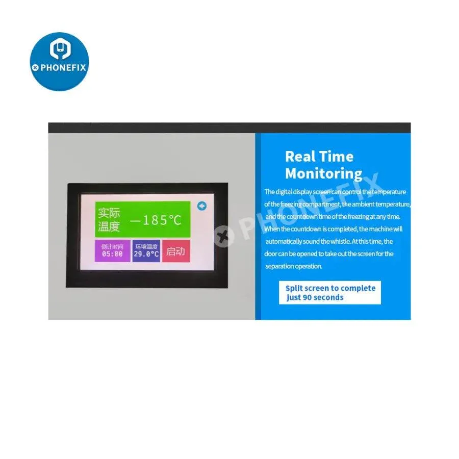 Original TBK-578 Mini Desktop LCD Laminating Frozen Separating Machine - Image 12