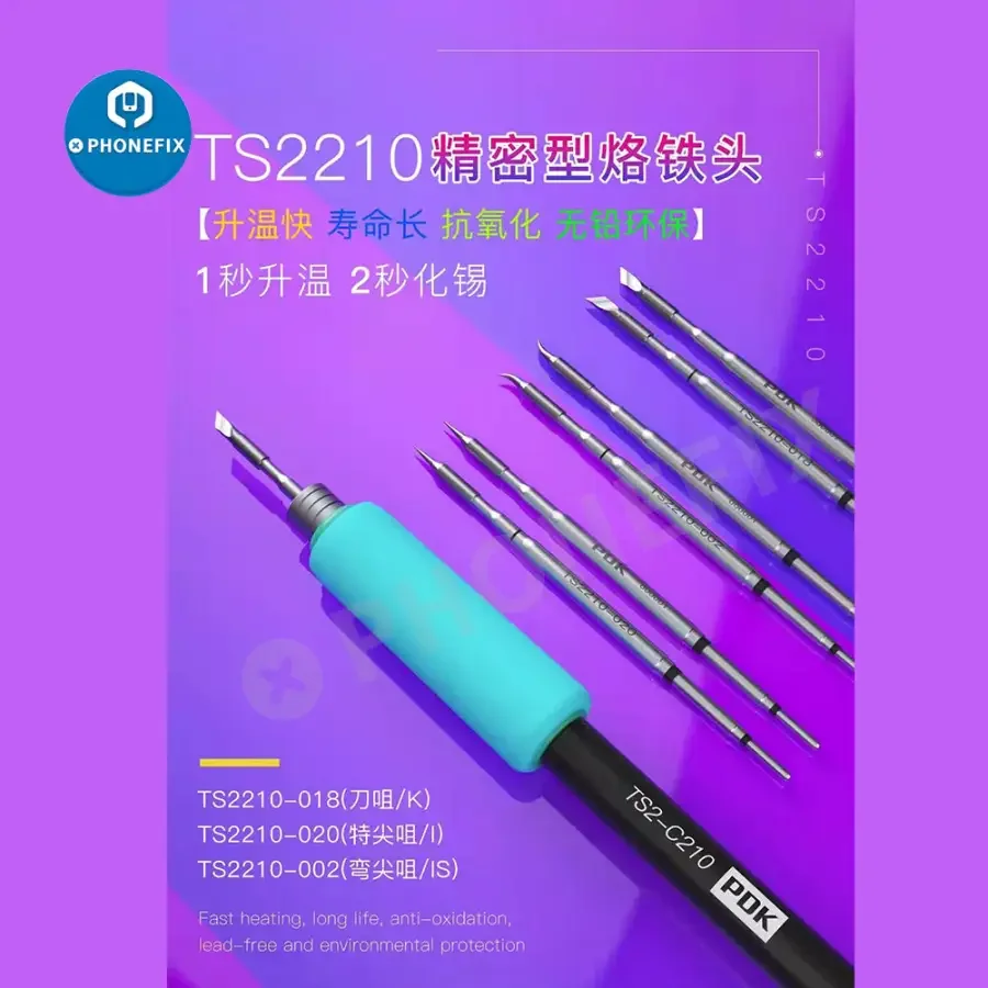 Original TS2210 Precision Soldering Iron Tip For C210 welding handle - Image 4
