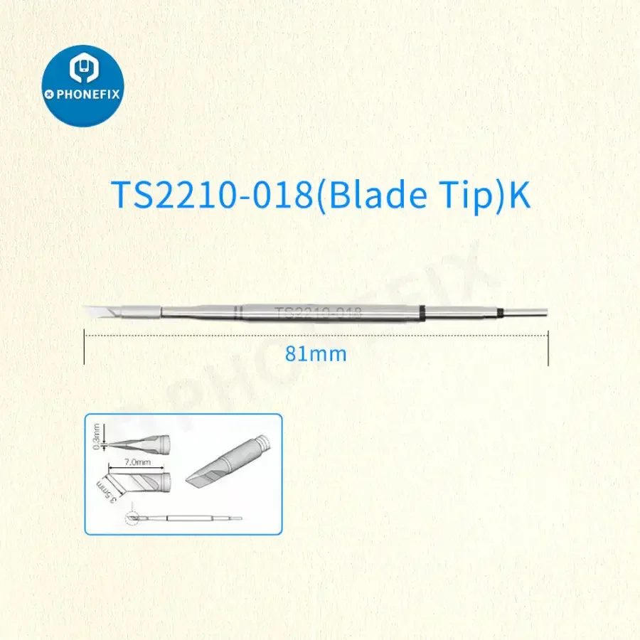 Original TS2210 Precision Soldering Iron Tip For C210 welding handle - Image 7