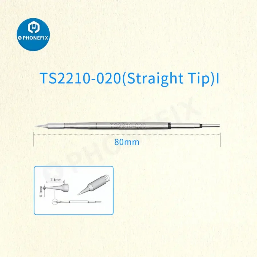 Original TS2210 Precision Soldering Iron Tip For C210 welding handle - Image 8