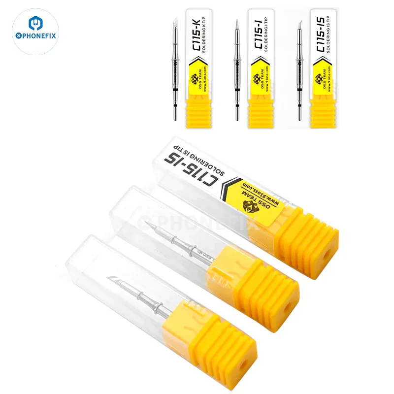 OSS C210 C245 C115 Soldering Iron Tips For T210/115/245 Handle - Image 12