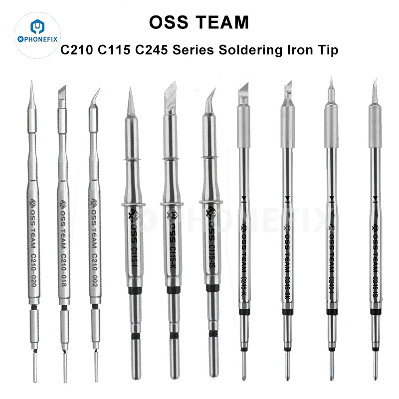 OSS C210 C245 C115 Soldering Iron Tips For T210/115/245 Handle - Image 2