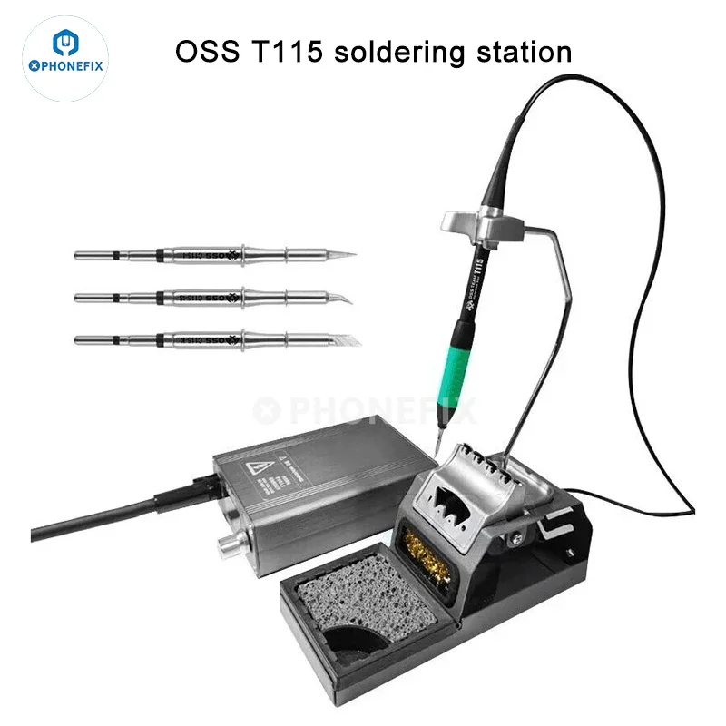 OSS T210 T245 T115 Soldering Station Compatible C210/245/115 Tips - Image 3