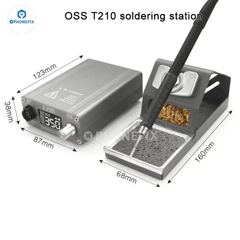 OSS T210 T245 T115 Soldering Station Compatible C210/245/115 Tips - Image 8