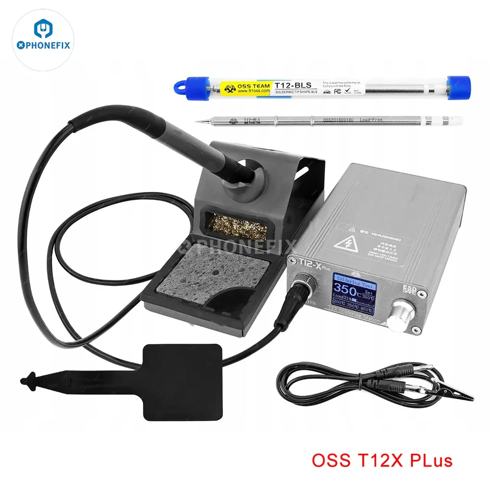 OSS T12-X PLUS Soldering Station Digital Display Welding Tool - Image 10