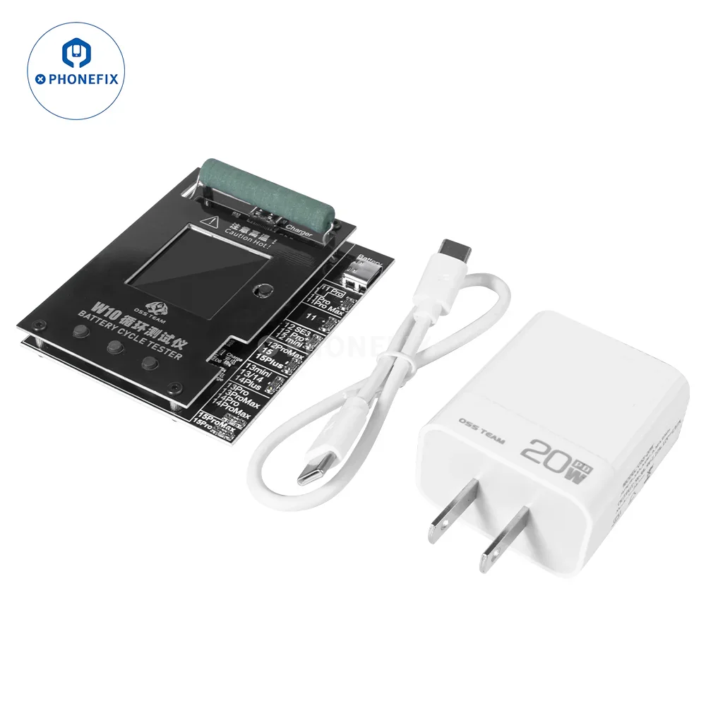 OSS W10 Cycle Tester Quick Improves iPhone 11-15 Pro Max Battery Efficiency - Image 2