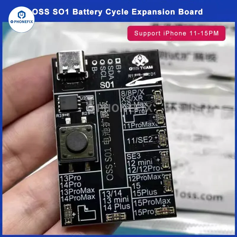 OSS W10 Cycle Tester Quick Improves iPhone 11-15 Pro Max Battery Efficiency - Image 9