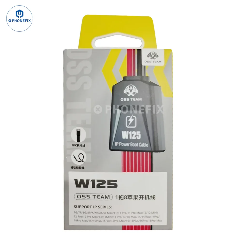 OSS W125 8-in-1 Power Boot Soft FPC Cable For iPhone 7-16 Pro Max - Image 2