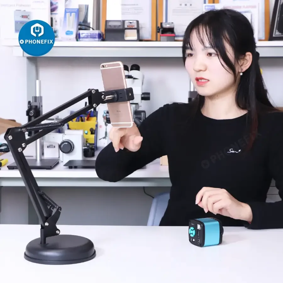 Overhead Phone Video Stand Articulating Arm Mount For Studio Shooting - Image 7