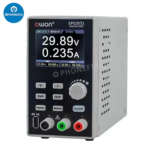 OWON SPE3102/3051 Programmable Lab DC Power Supply 0-30V 0-10A - Image 4