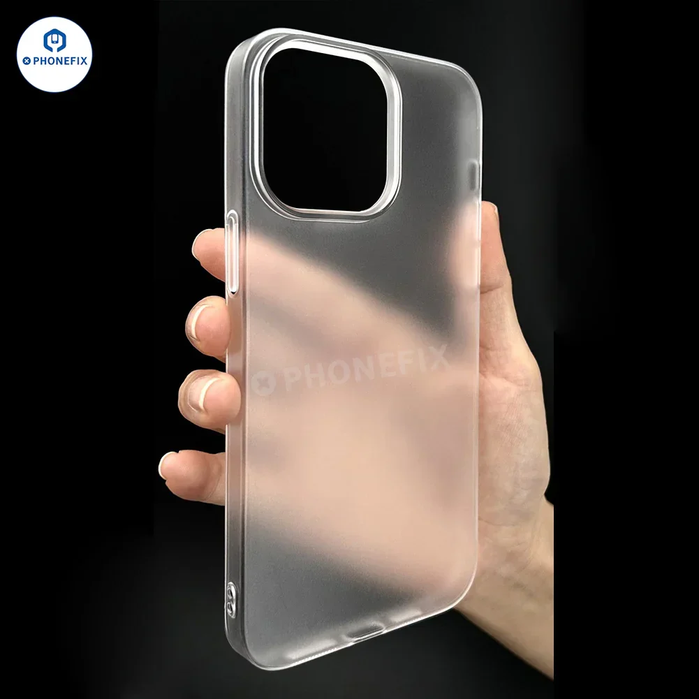 PC Matte Transparent Protective Case For iPhone 12-16 Pro Max - Image 3
