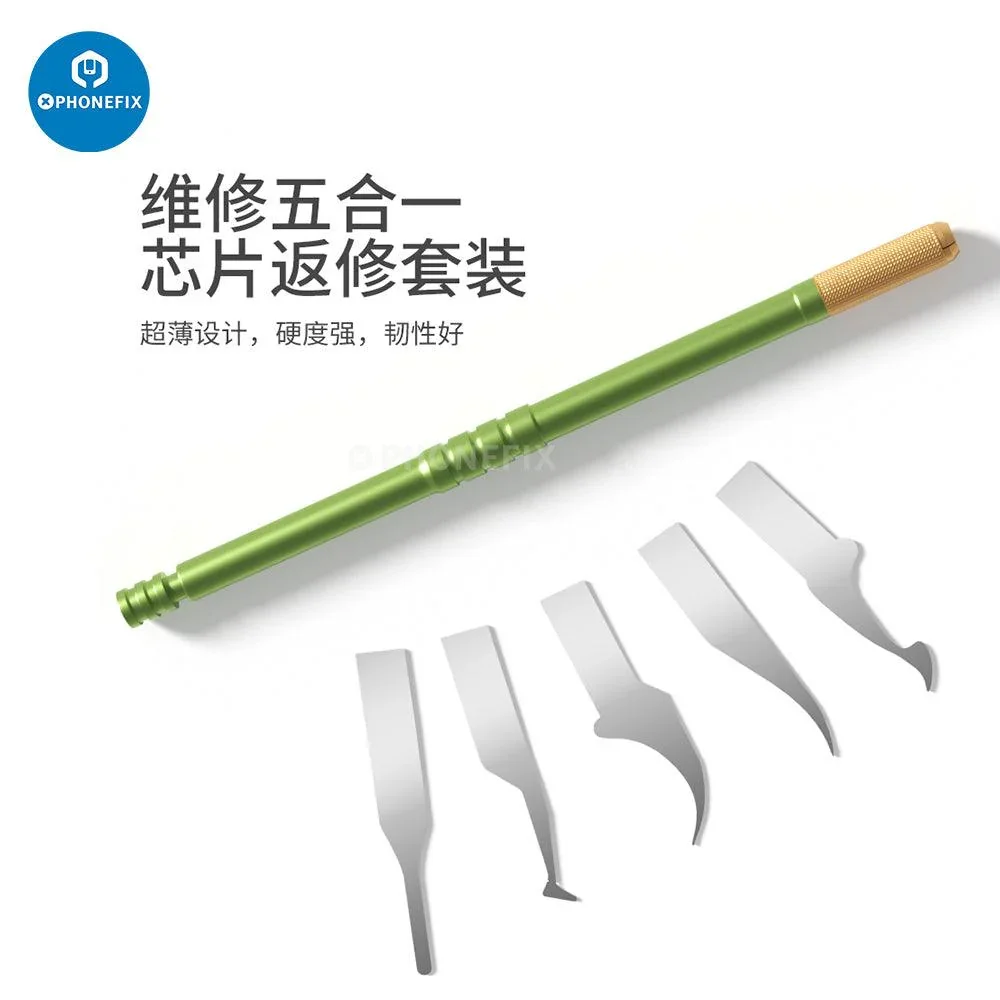 PCB Graver Scraper Glue Remover Cleaning Tool for iPhone CPU BGA - Image 3