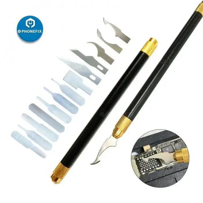 PCB Graver Scraper Glue Remover Cleaning Tool for iPhone CPU BGA - Image 4