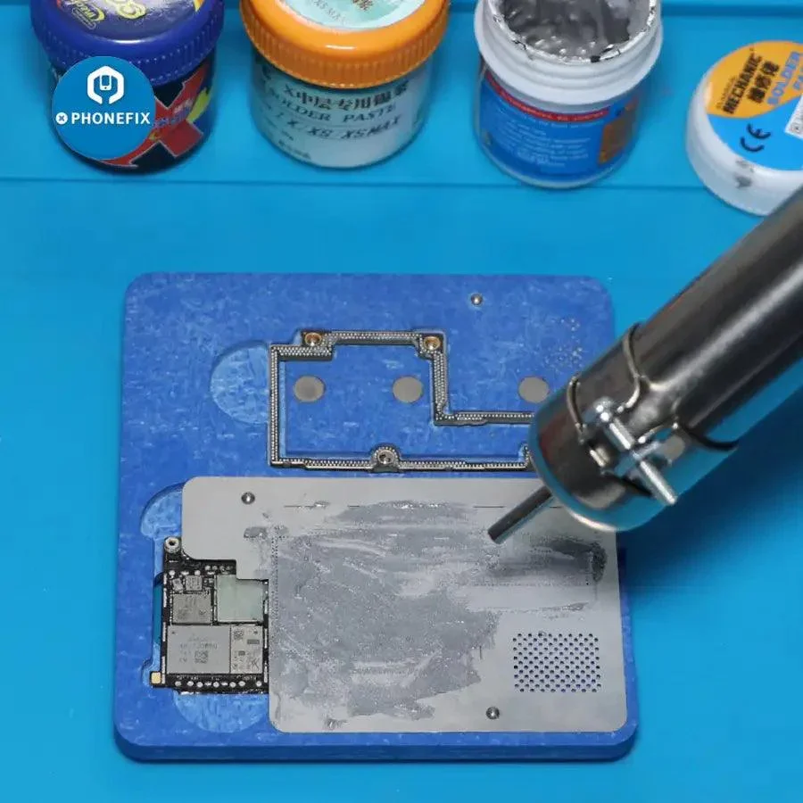 PCB Holder BGA Reballing Fixture Middle Layer Frame for iPhone X - Image 6