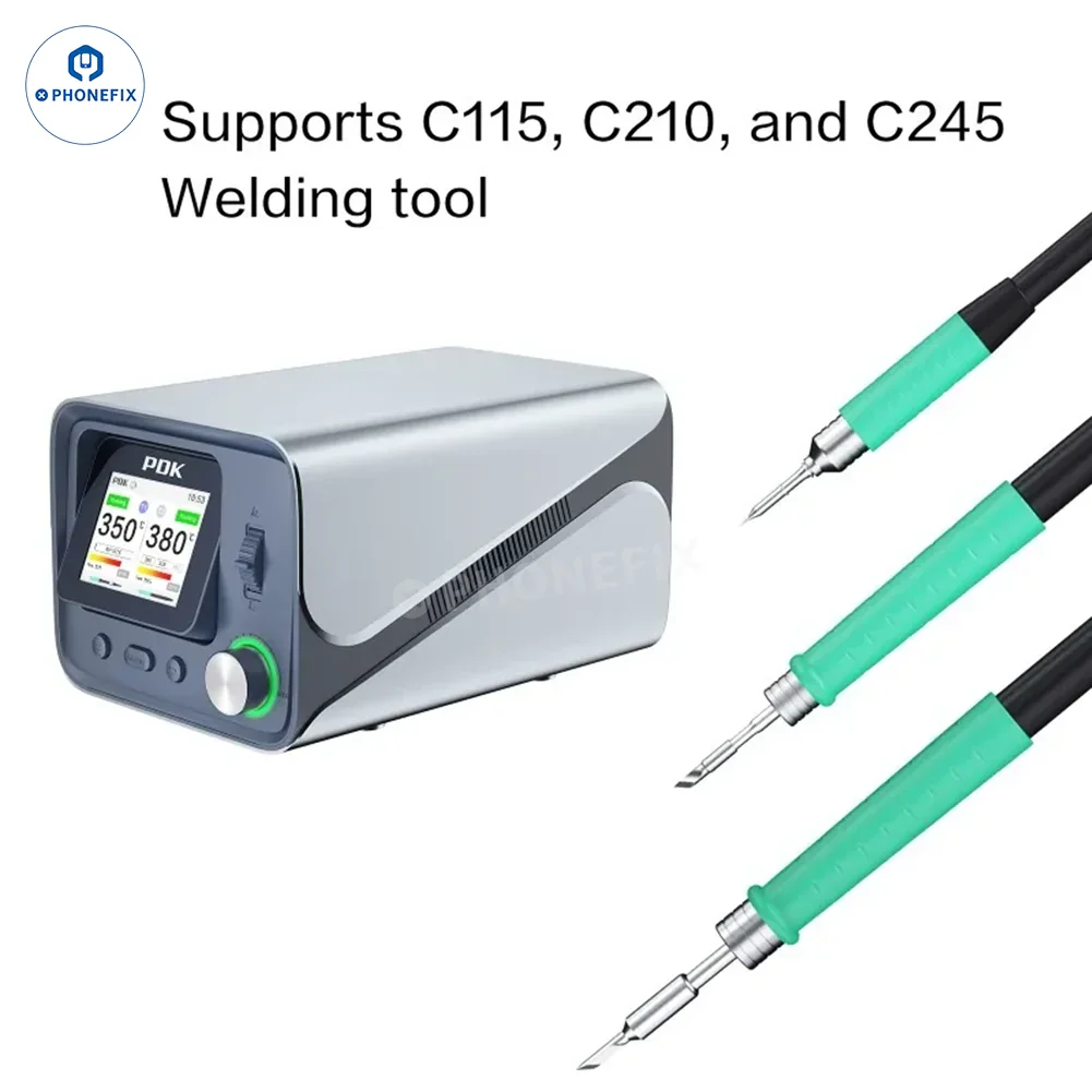 PDK1200R 400W Soldering Station With T470 Handle C470 Iron Tips - Image 6
