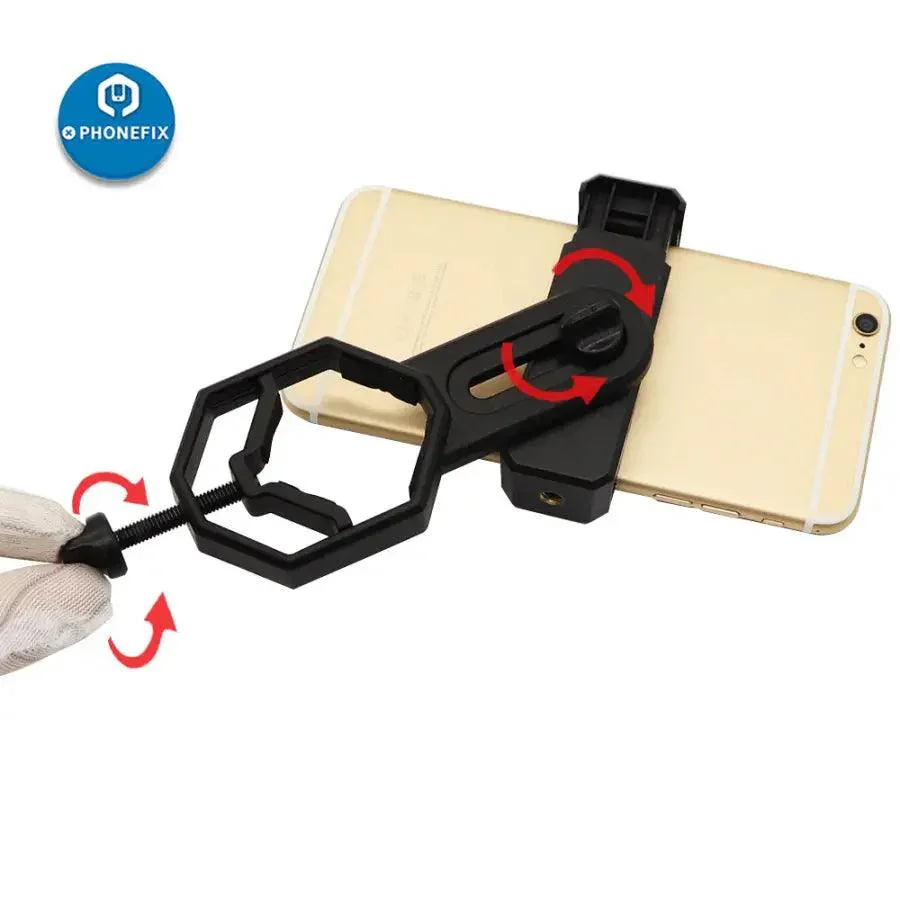 Phone Adjustable Adapter Microscope Accessories Clip Bracket - Image 4