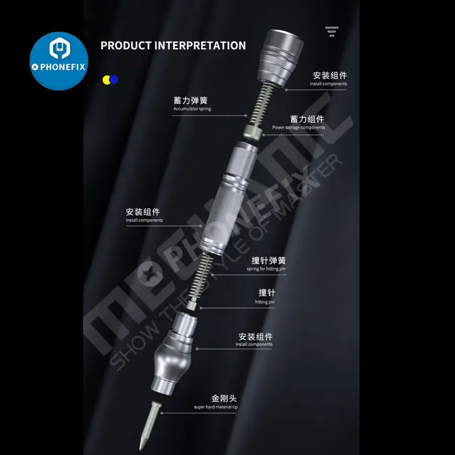 Phone Back Glass Removal Pen Fixture Housing Battery Disassembly Tool - Image 23