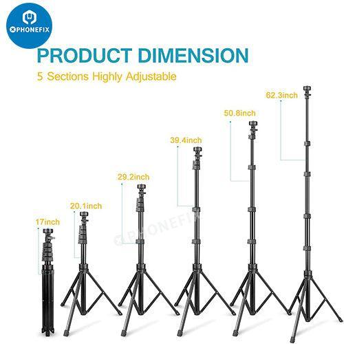 Phone Camera Tripod Stand With Wireless Remote And Head Mount - Image 3
