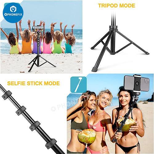 Phone Camera Tripod Stand With Wireless Remote And Head Mount - Image 7