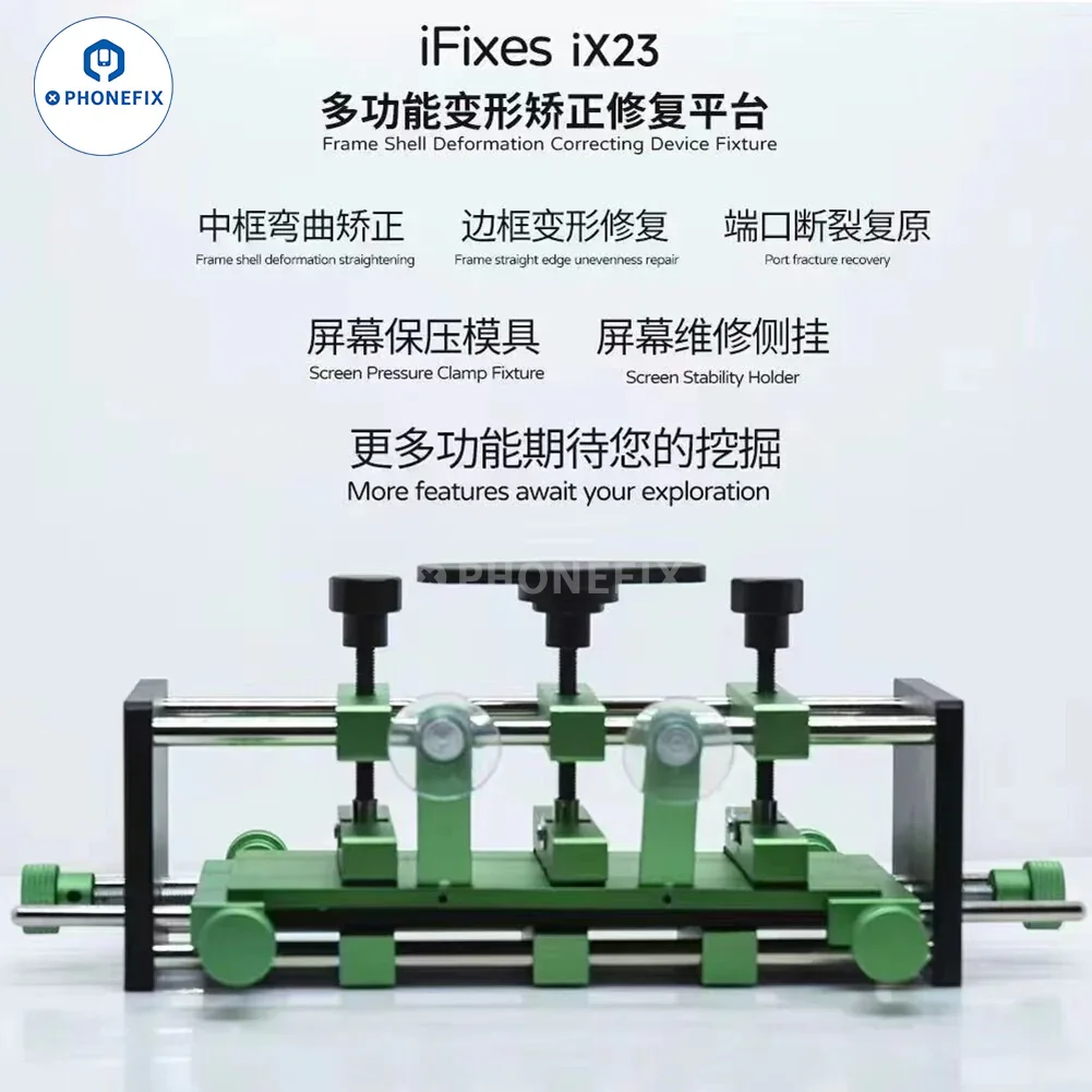 Phone Frame Corrector Fixture LCD Back Cover Glass Removal Clamp - Image 9