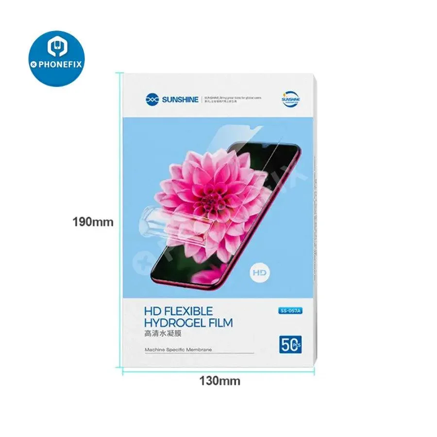 Phone Front Rear Flexible Hydrogel Film For SS-890C Cutting Machine - Image 9