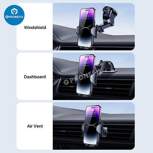 Phone Mount For Car Vent Universal Holder With Clip And Suction Cup - Image 11