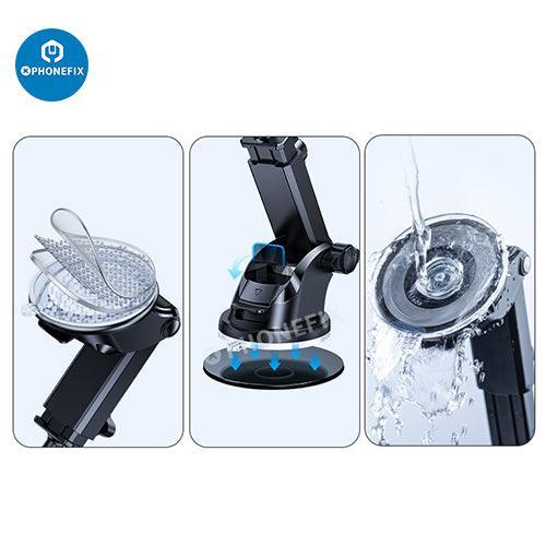 Phone Mount For Car Vent Universal Holder With Clip And Suction Cup - Image 8
