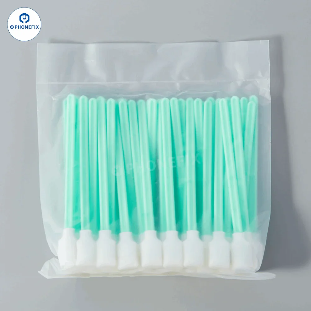 Phone Tail Plug Cleaning Stick Dust-Free Sponge Cotton Swab - Image 18
