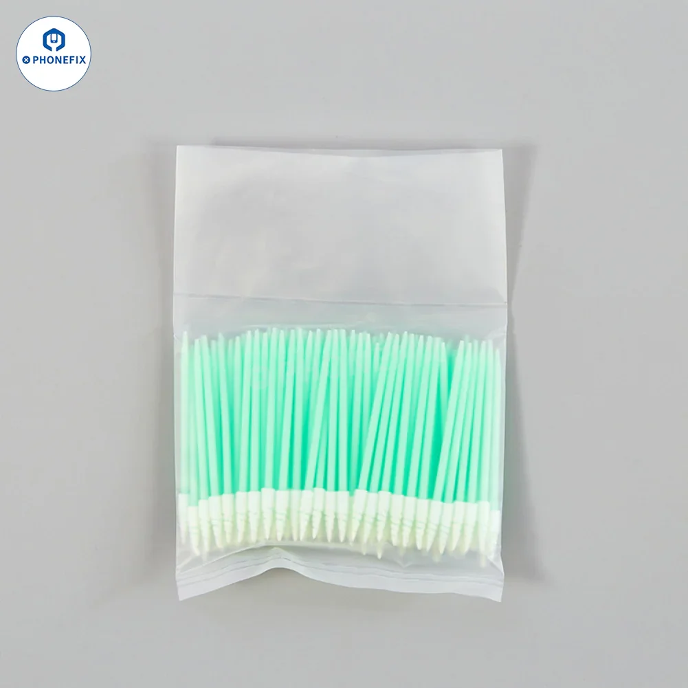 Phone Tail Plug Cleaning Stick Dust-Free Sponge Cotton Swab - Image 20