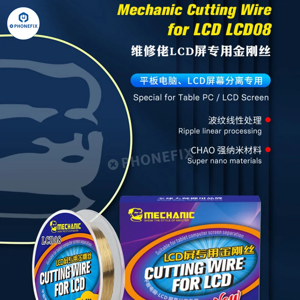 Phone Touch Screen Cutting Wire Curved LCD Screen Separating - Image 10
