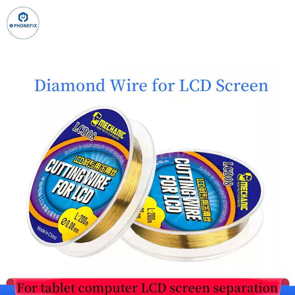 Phone Touch Screen Cutting Wire Curved LCD Screen Separating - Image 2