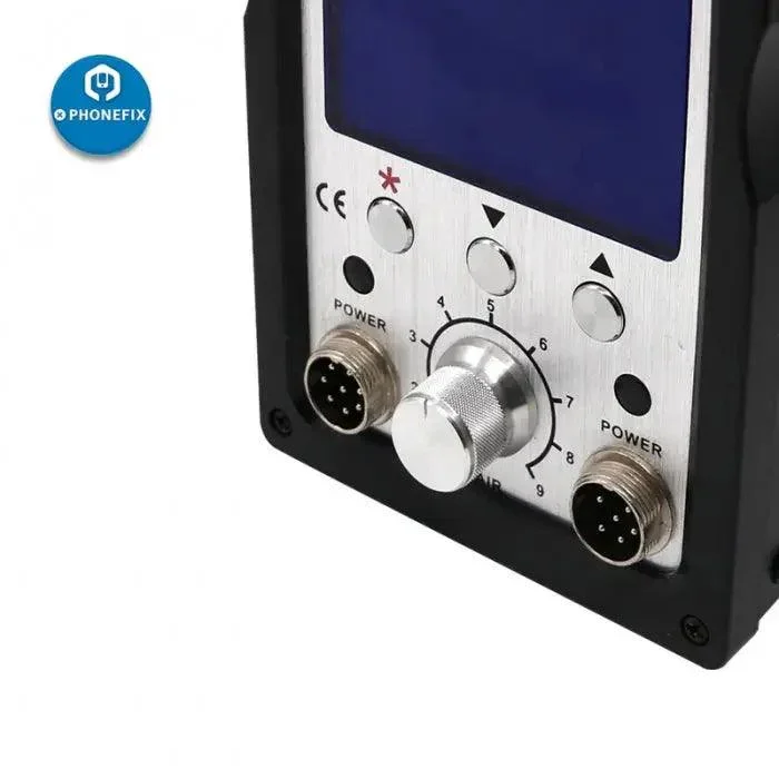 Phonefix 999D 2 in 1 LED Digital Hot Air Gun Soldering Rework Station - Image 4