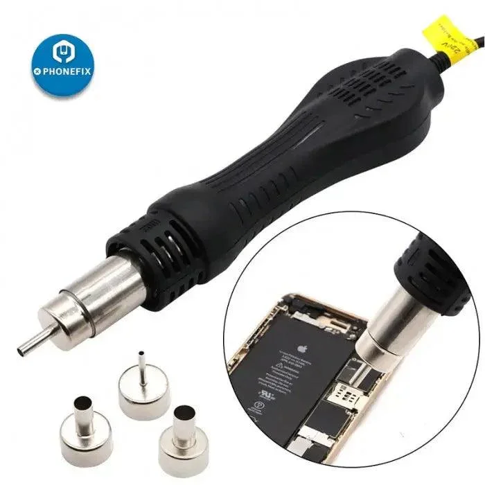 Phonefix 999D 2 in 1 LED Digital Hot Air Gun Soldering Rework Station - Image 5