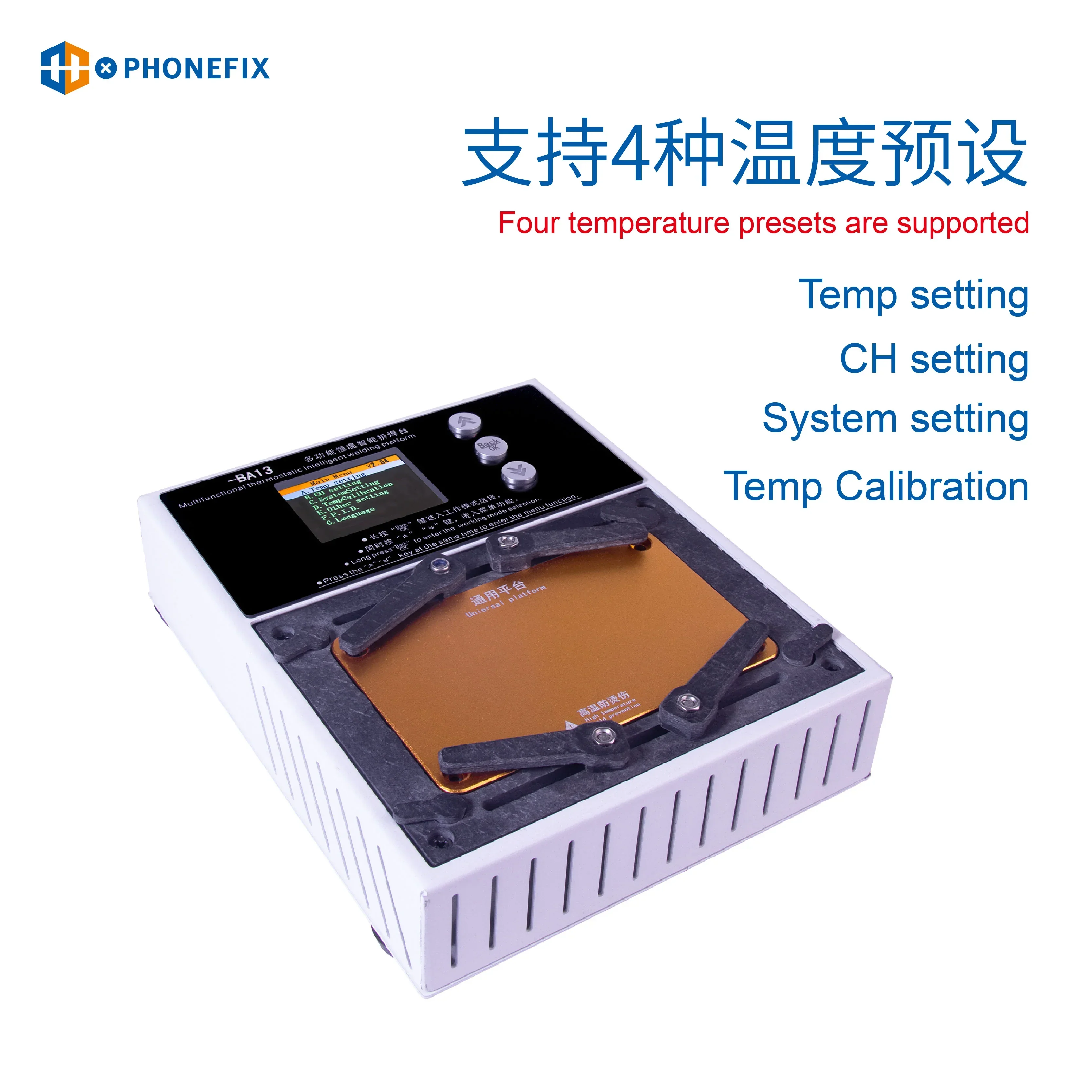 PHONEFIX BA13 Intelligent Preheater For iPhone X-16 Pro Max - Image 2