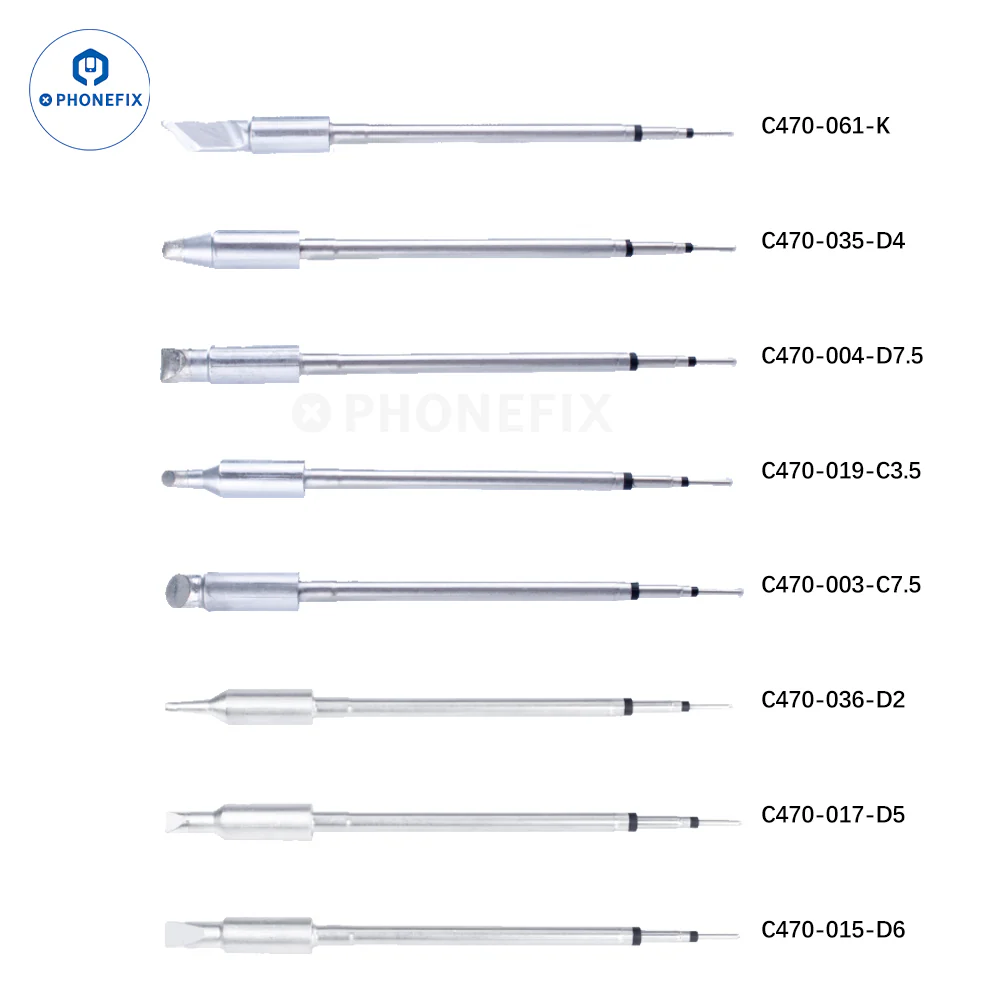 PHONEFIX C470 Soldering Iron Tips for Phone PCB CPU IC Repair - Image 2