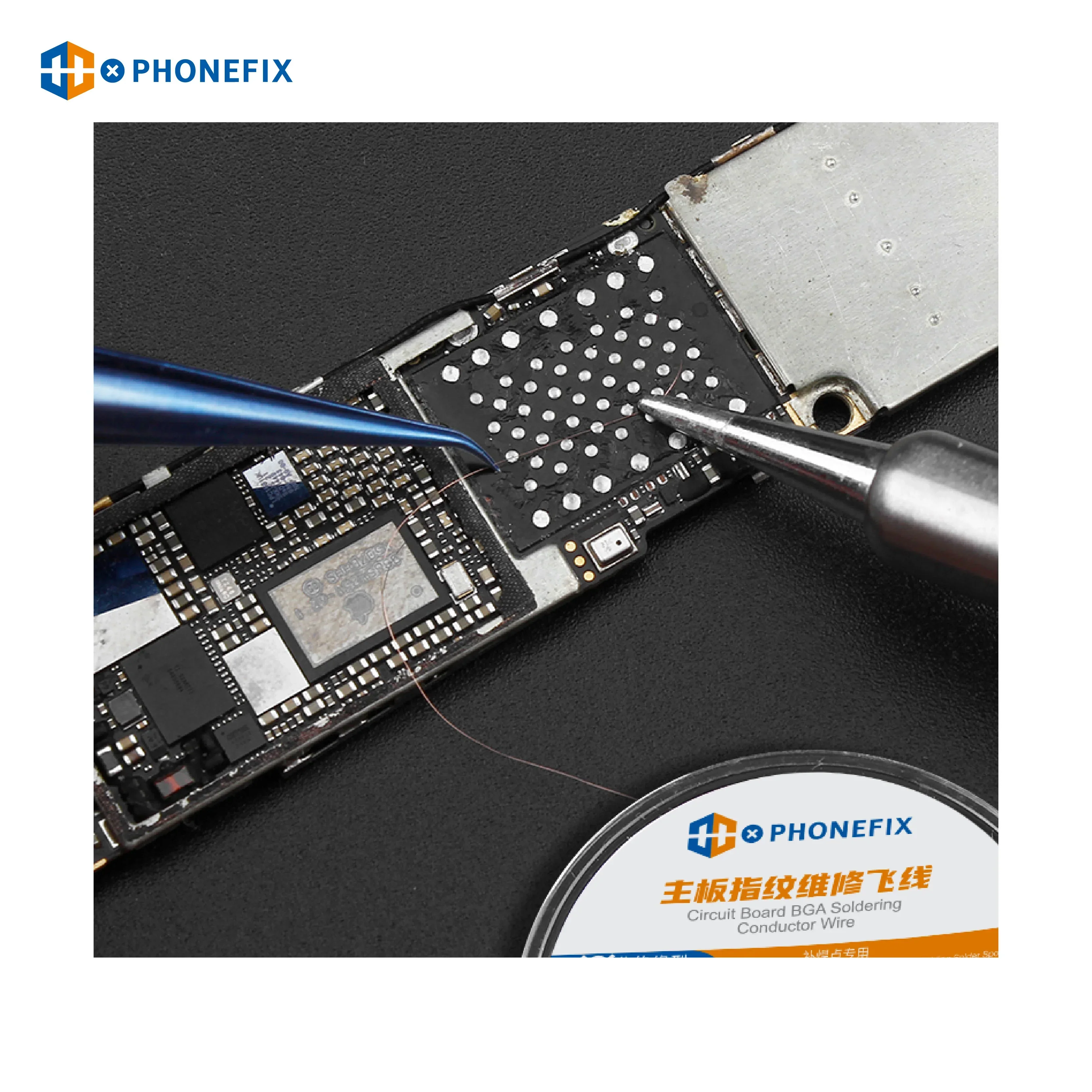 PHONEFIX Copper Jump Wire for iPhone Motherboard Fingerprint - Image 5