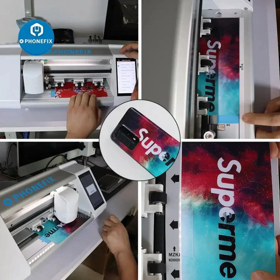 PHONEFIX FX-866 Auto Film Cutting Machine For Phone Glass Protect Film Cutter - Image 11