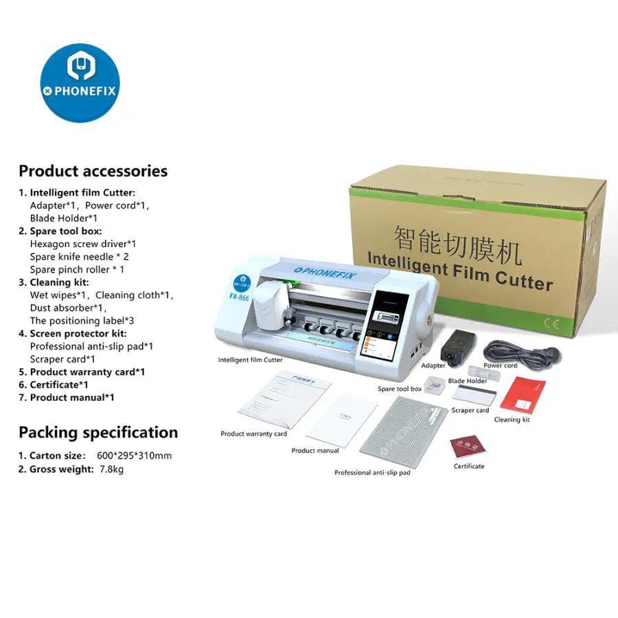 PHONEFIX FX-866 Auto Film Cutting Machine For Phone Glass Protect Film Cutter - Image 3