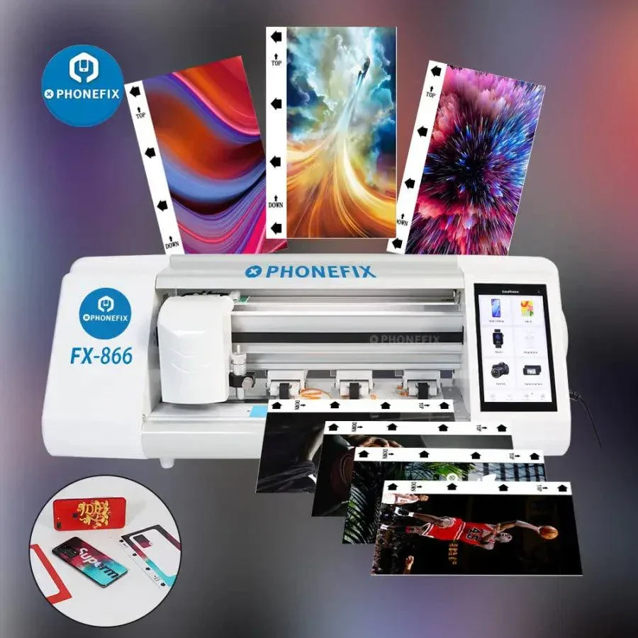PHONEFIX FX-866 Auto Film Cutting Machine For Phone Glass Protect Film Cutter - Image 8