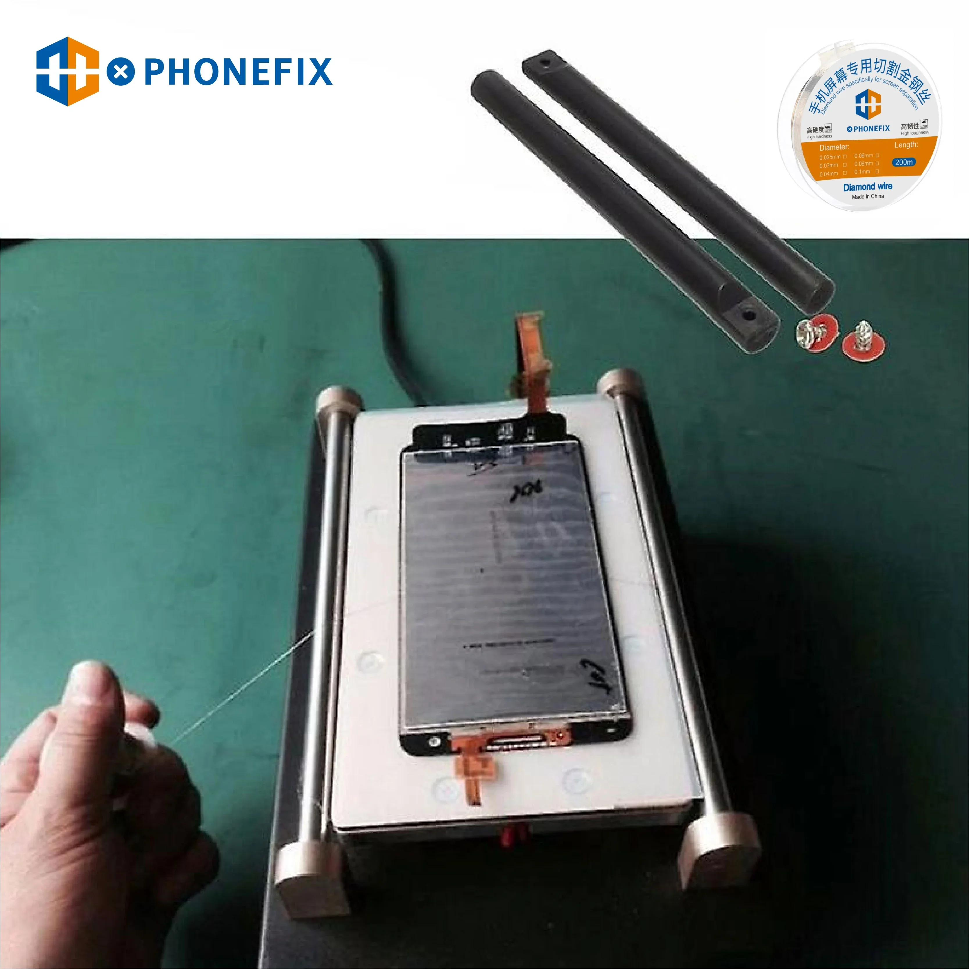 PHONEFIX High Tenacity  200m Special Diamond Wire Cutting Wire - Image 6