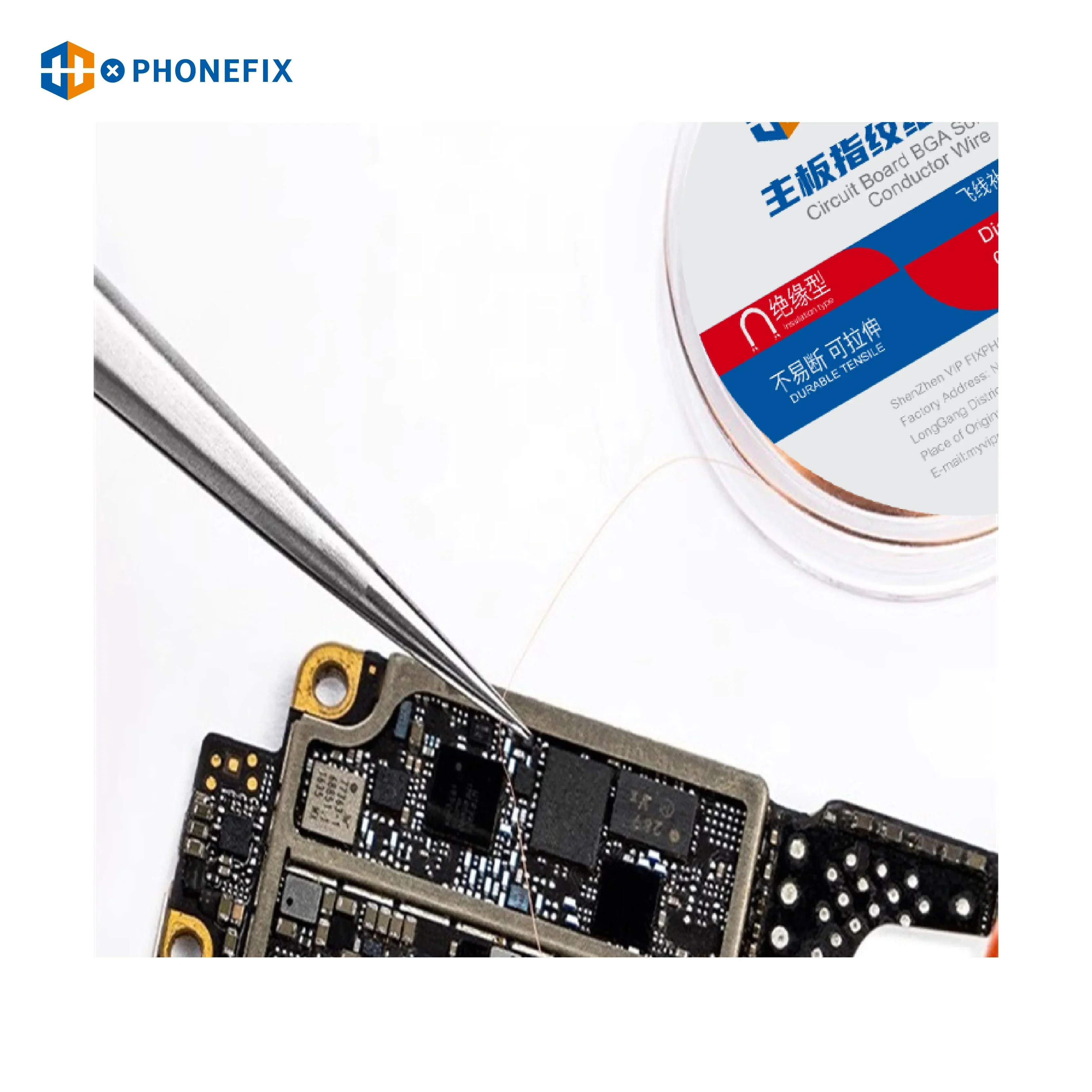 PHONEFIX Insulation Jump Wire 120m for Phone PCB Soldering Tool - Image 3