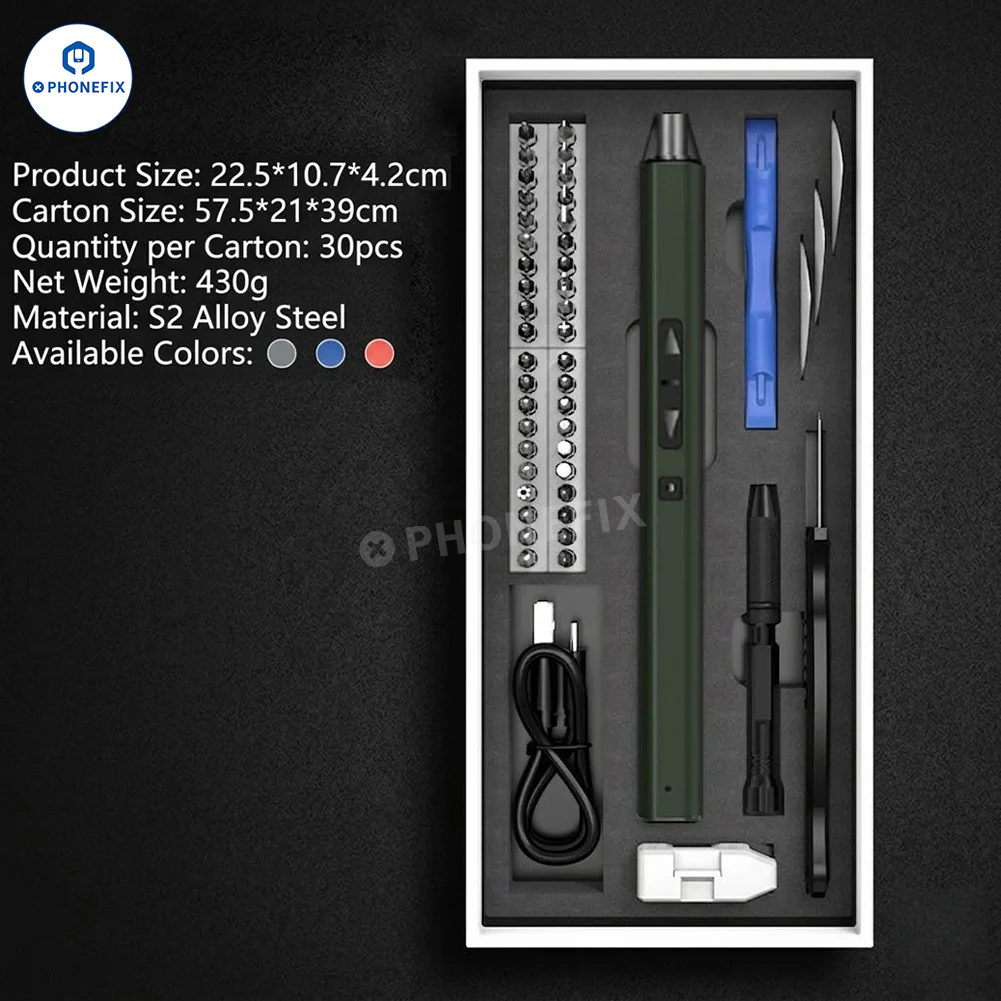 PHONEFIX Mini Electric Screwdriver Set Precision Toolkits - Image 5