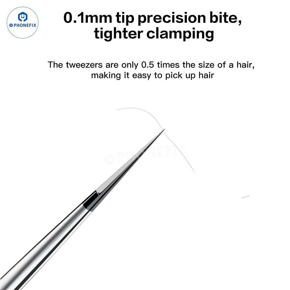 PHONEFIX Super Hard Alloy 3D Tweezers Mobile IC Tiny Parts Gripper - Image 10