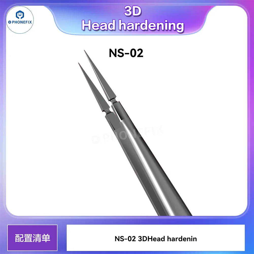PHONEFIX Super Hard Alloy 3D Tweezers Mobile IC Tiny Parts Gripper - Image 18